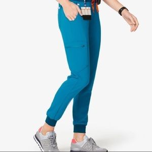 Figs Zamora Jogger Pants - Alps Blue - Medium
